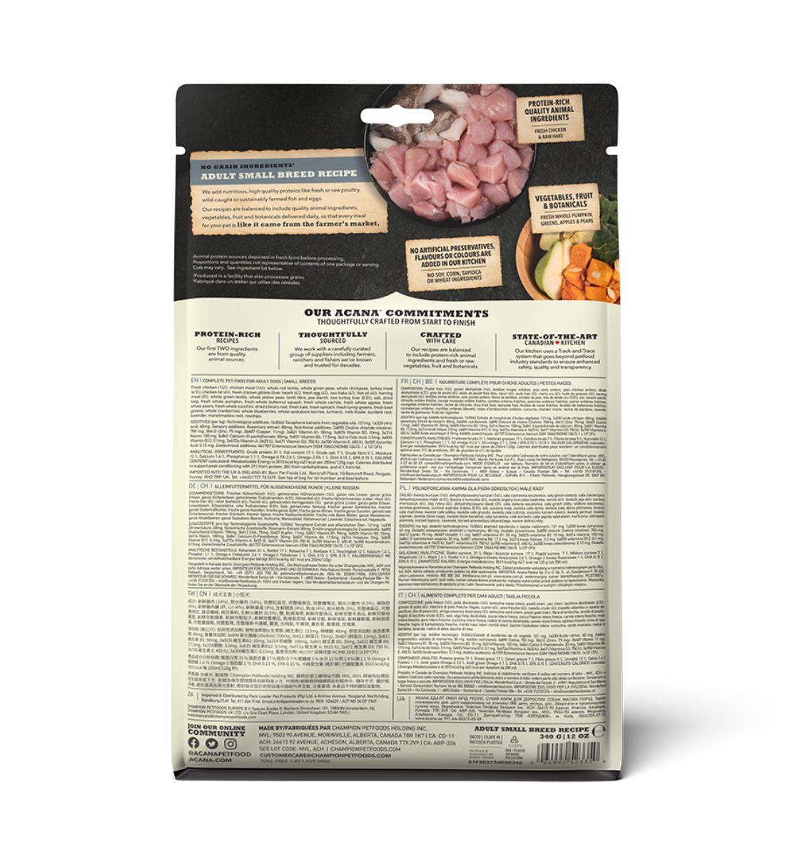 ACANA Adult Small Breed Recipe
