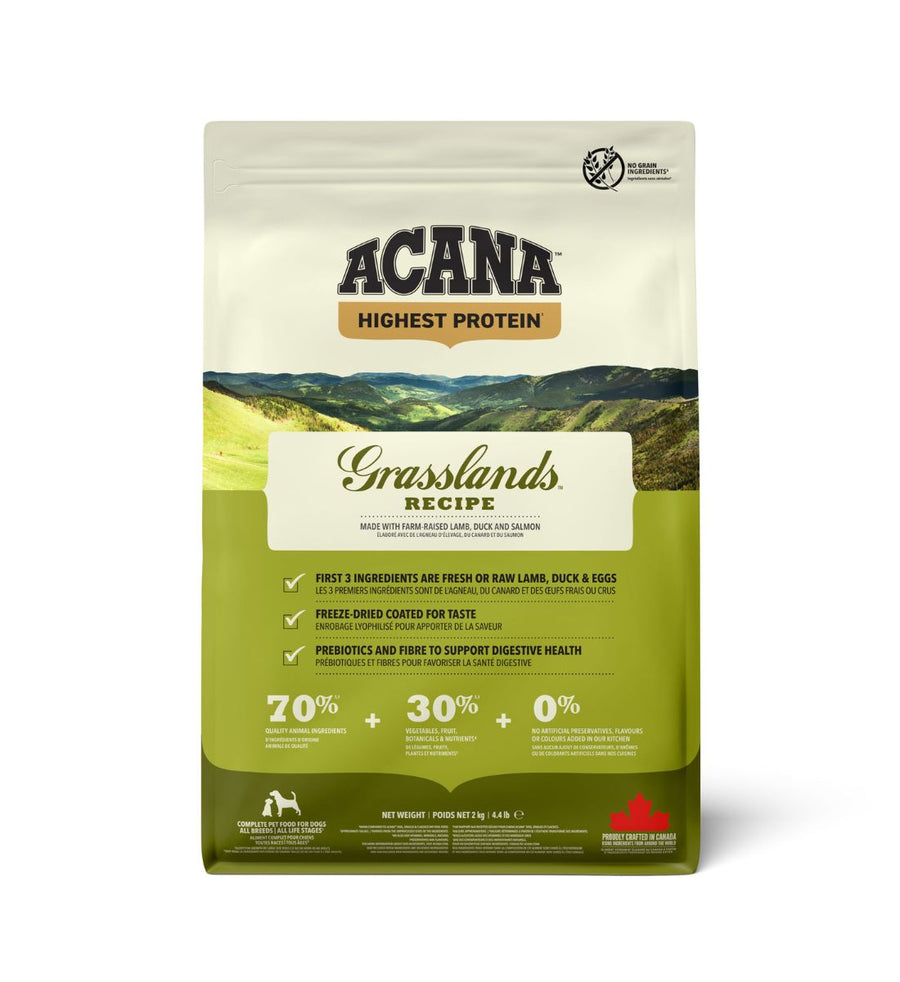 ACANA Highest Protein Grasslands Dog Recipe