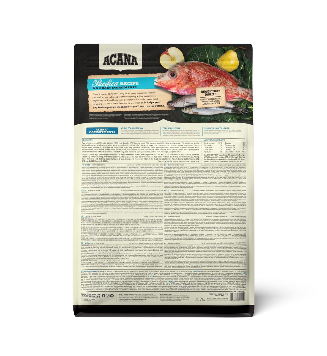 ACANA Highest Protein Pacifica Dog Recipe