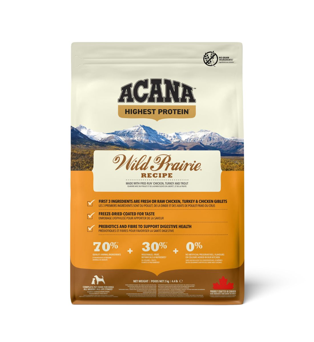 ACANA Highest Protein Wild Prairie Dog Recipe