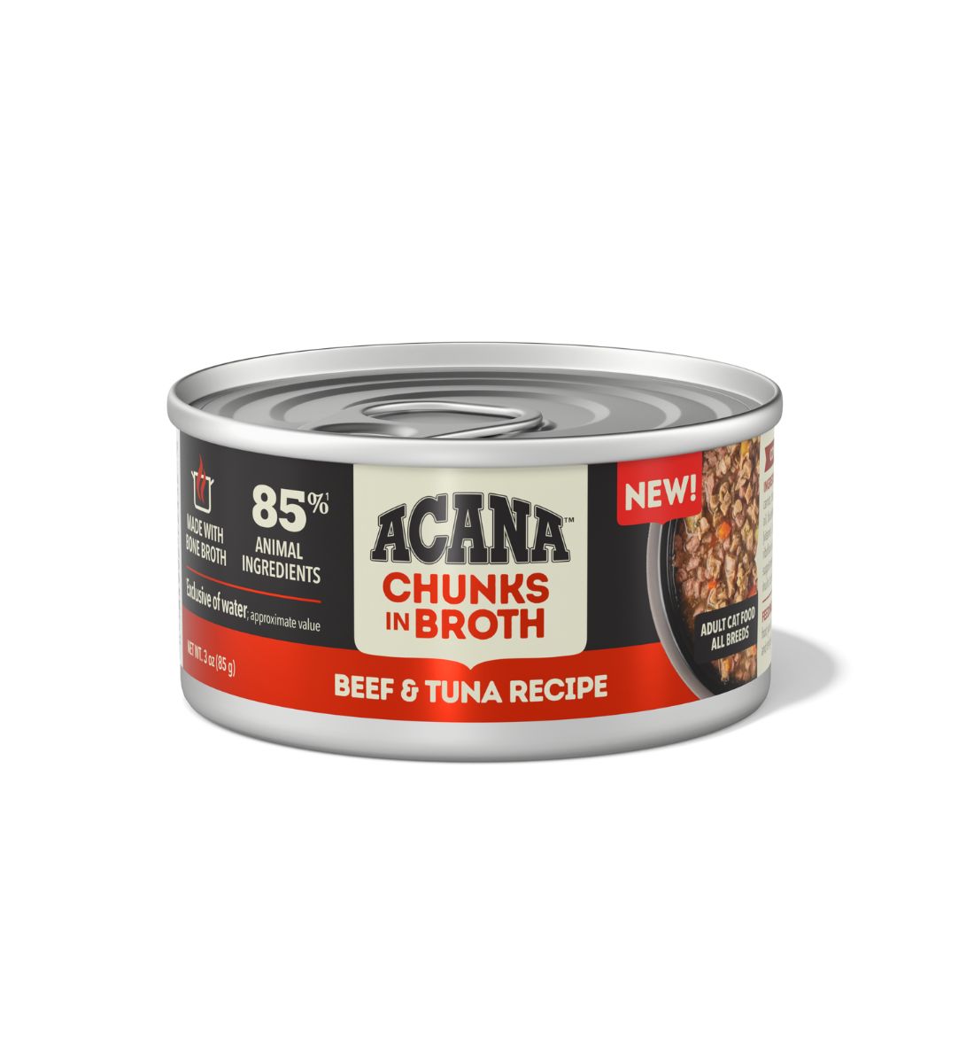 ACANA Beef & Tuna Recipe in Broth
