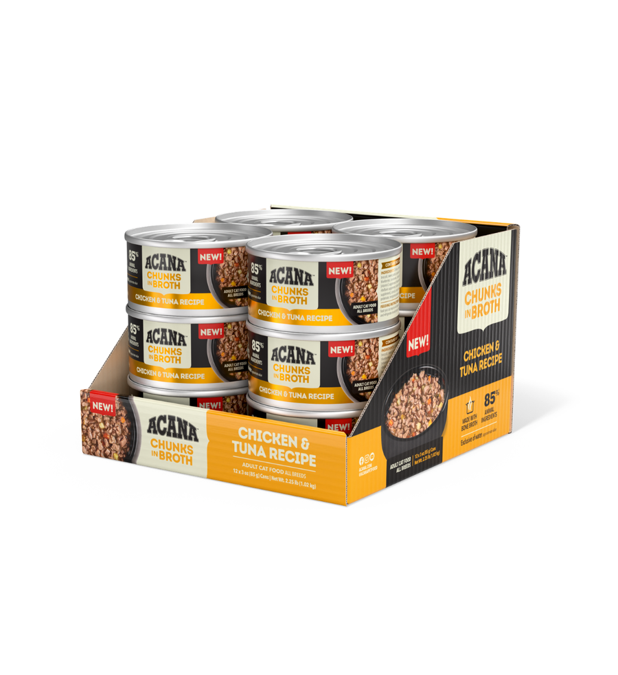 ACANA Chicken & Tuna Recipe in Broth