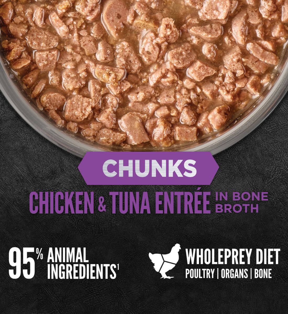 ORIJEN Chicken & Tuna Entrée in Bone Broth