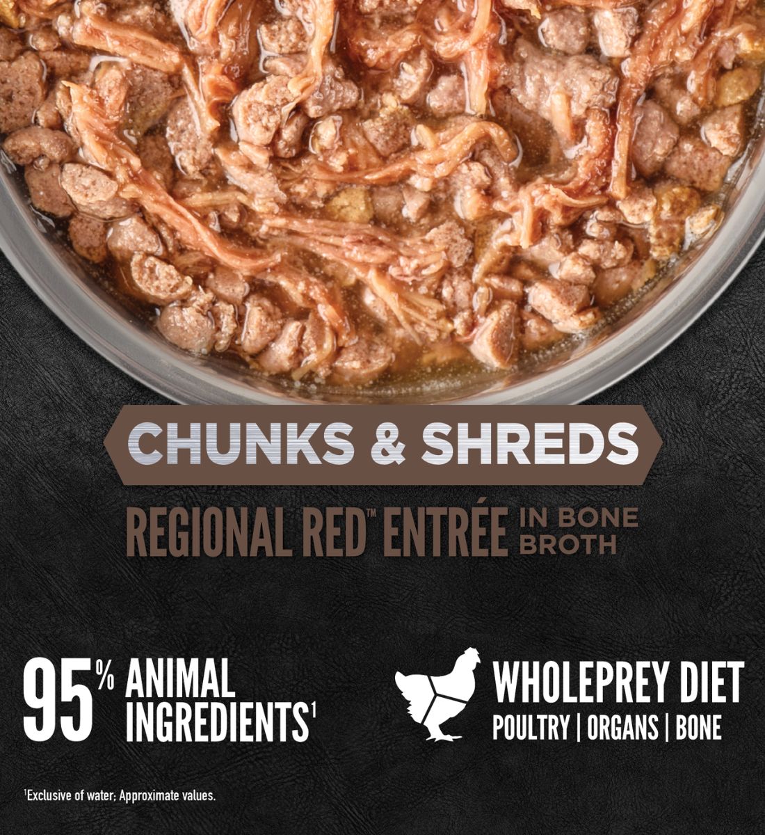 ORIJEN Regional Red Entrée in Bone Broth