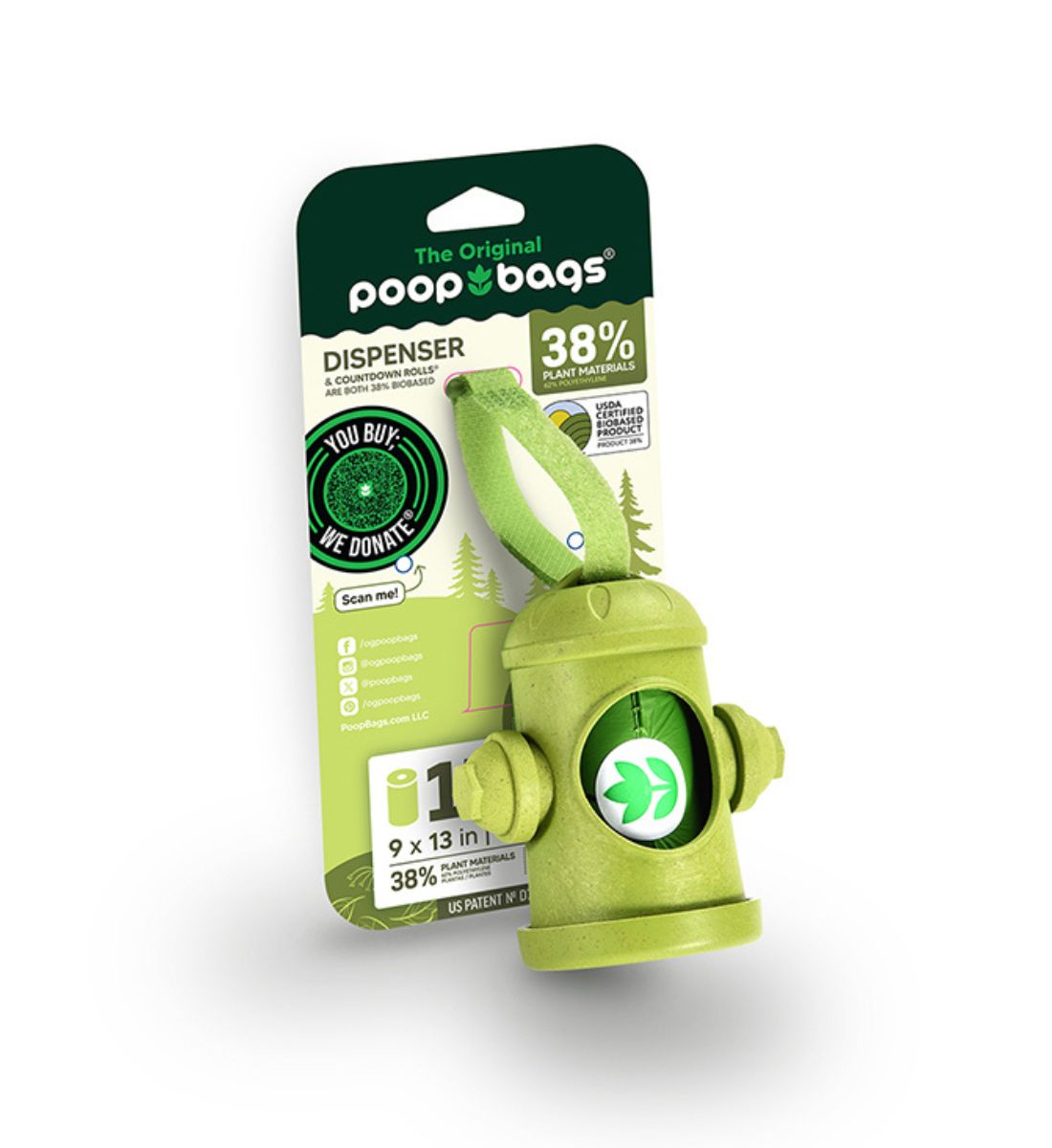 The Original Poop Bags - Hydrant Dispenser