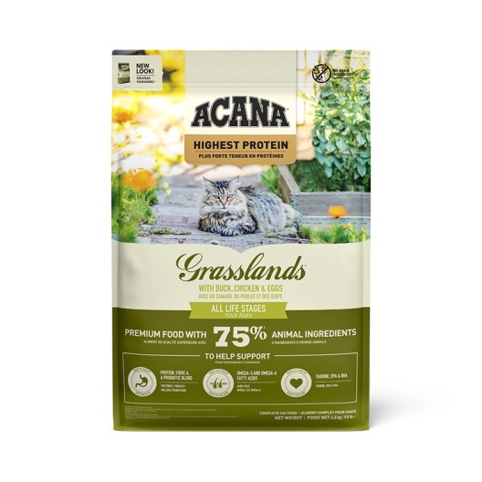 Acana Highest Protein Grasslands Cat | 4.5kg