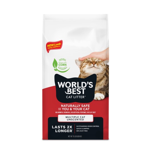 World's Best Cat Litter - Multi Cat Formula | 6.35kg