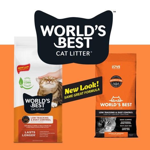 World's Best Cat Litter - Low Tracking & Dust Control | 12.7kg